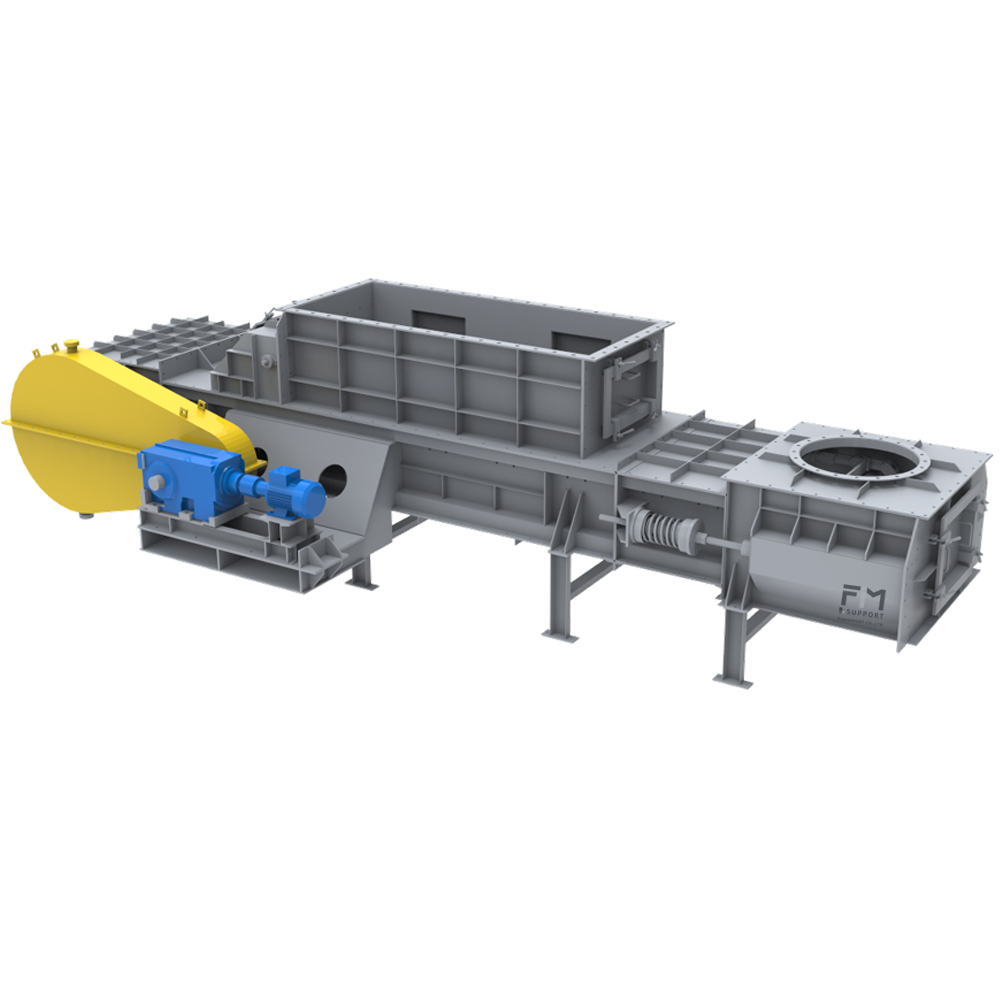 Dragged Plate Feeder for Raw Coal Feed