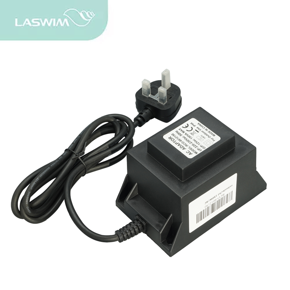 Waterproof transformer for pool lights 220V to 12V, 150W