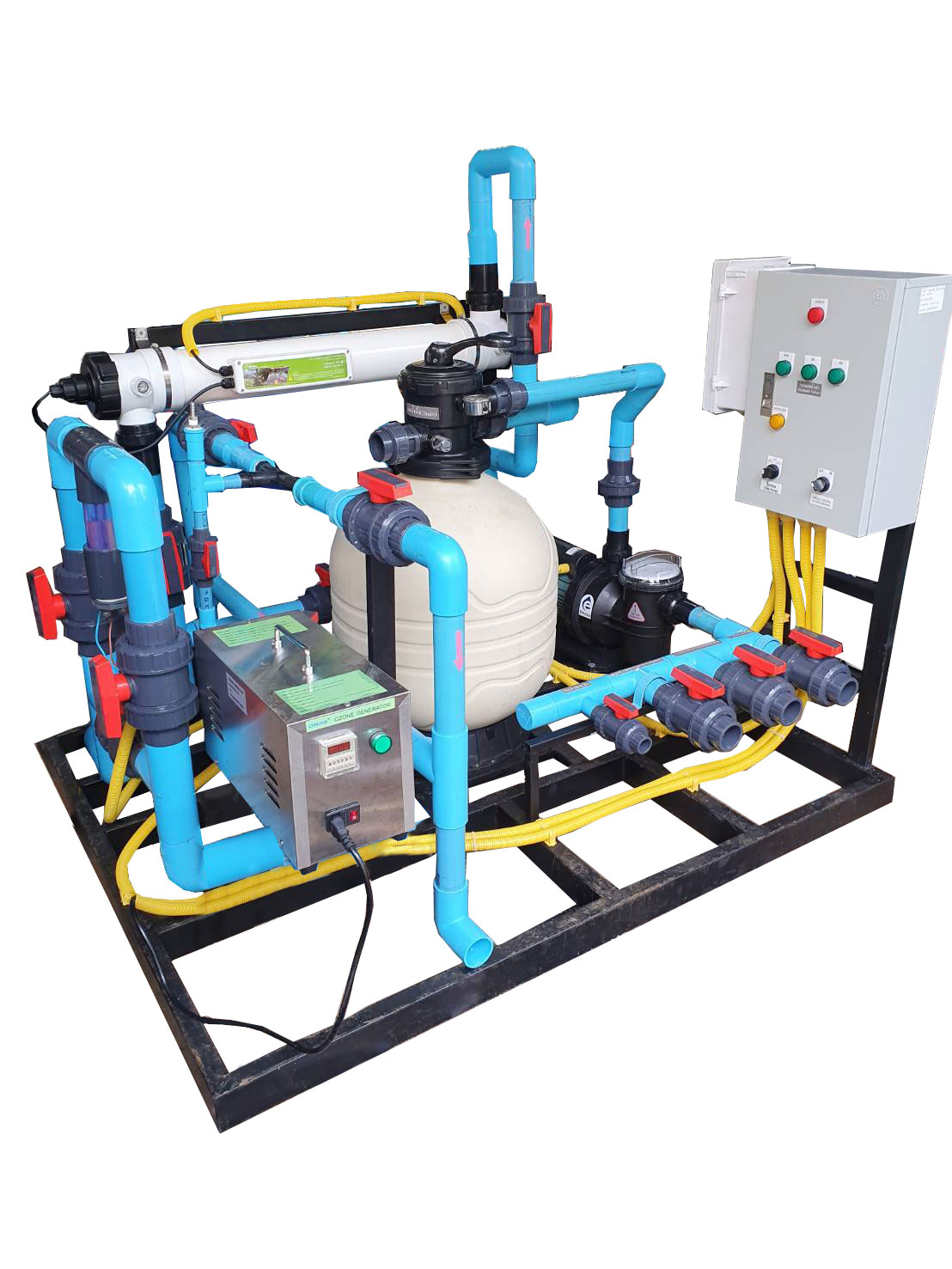 Uv Ozone Pool System Mineral water system + Ozone + UV Complete set swimming pool system is