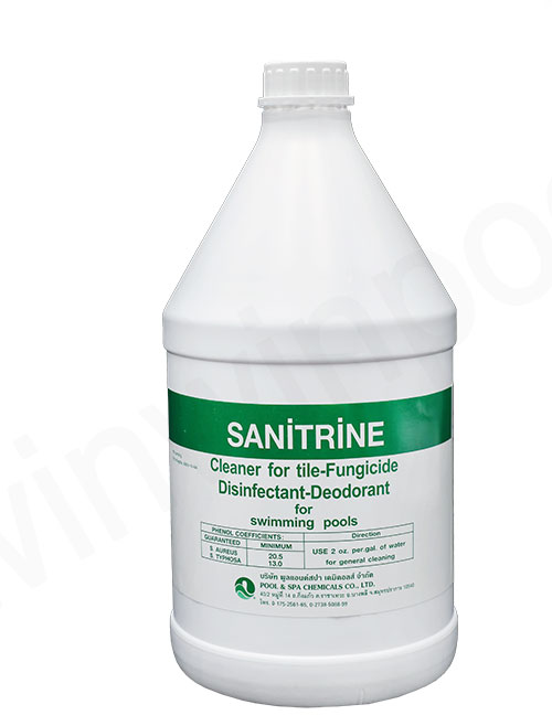 น้ำยา SANITRINE (ซานิทรีน) สำหรับสระว่ายน้ำ 3.8 ลิตร