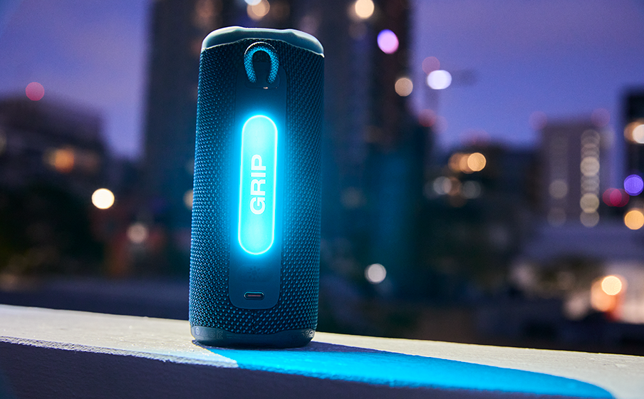 ไฟ Ambient Light ของ JBL Grip ปรับสีได้ เพิ่มบรรยากาศการฟังเพลง