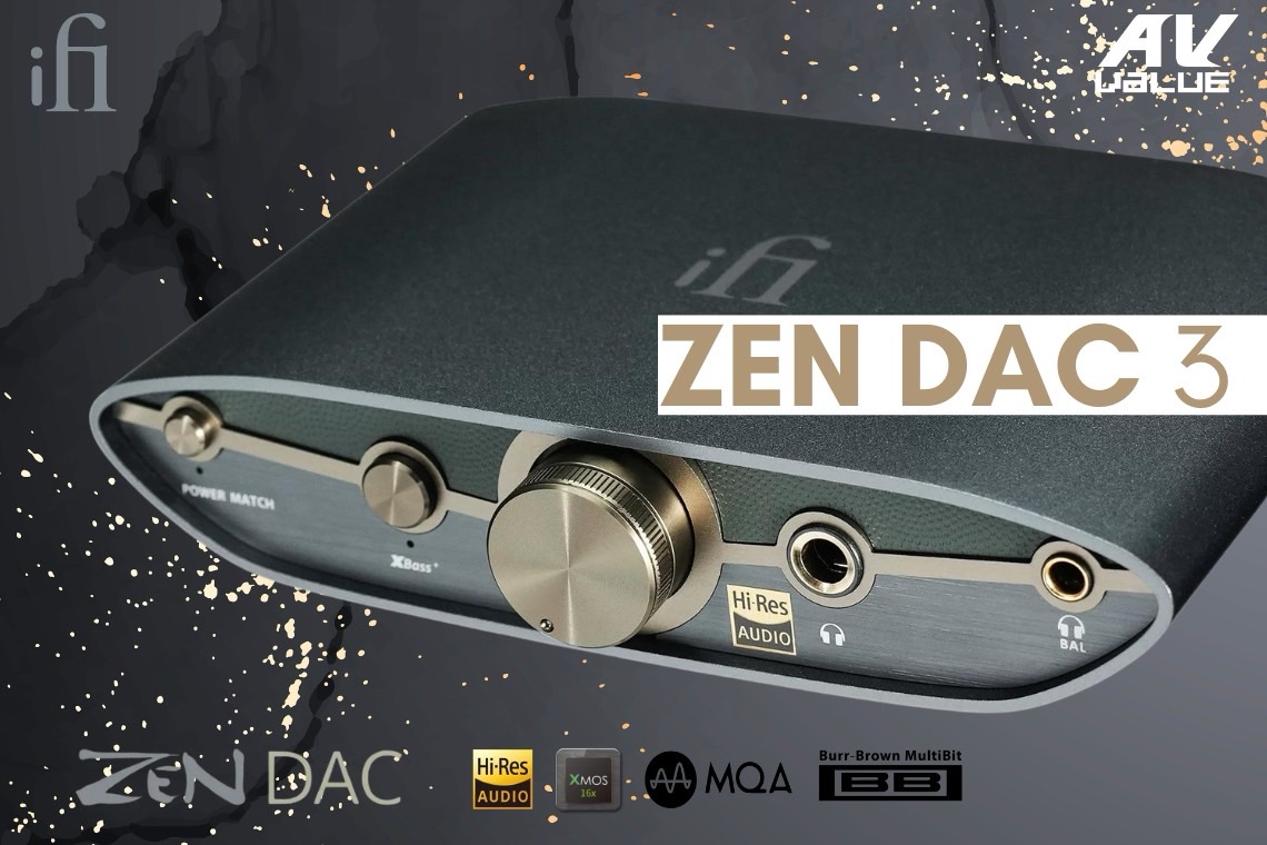 在庫処分✨ 【新品未開封】iFi 戴い ZEN DAC MQA対応 DACアンプ