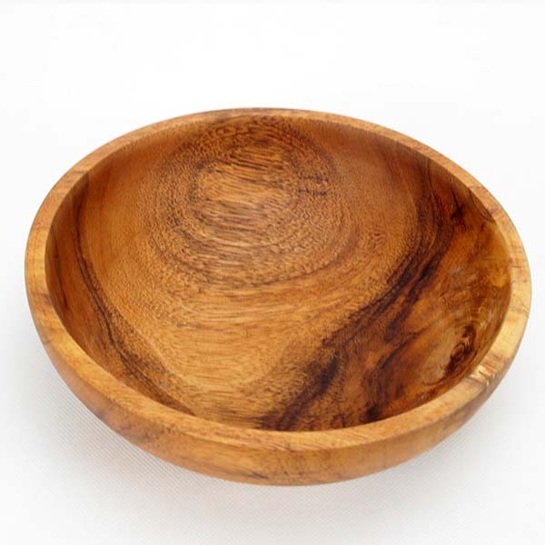 Wooden Bowl 8" Acacia