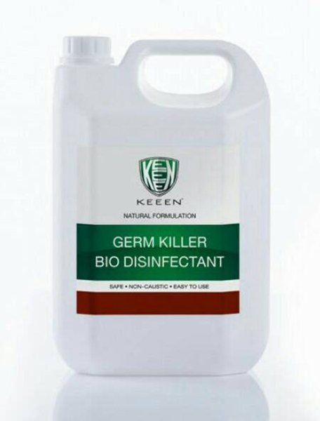 ผลิตภัณฑ์ฆ่าเชื้อโรค แบคทีเรีย เชื้อรา ไวรัส / Germ Killer Bio Disinfectant- Apple  5 ลิตร