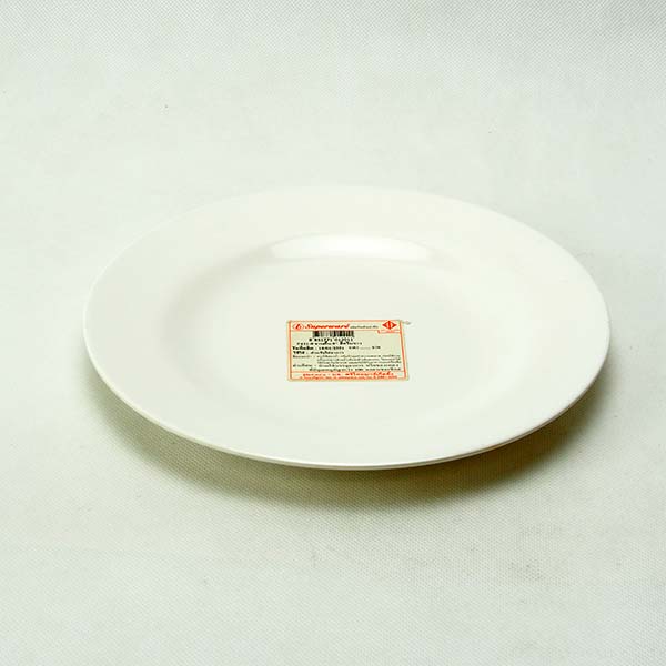 Melamine Plate 8" White