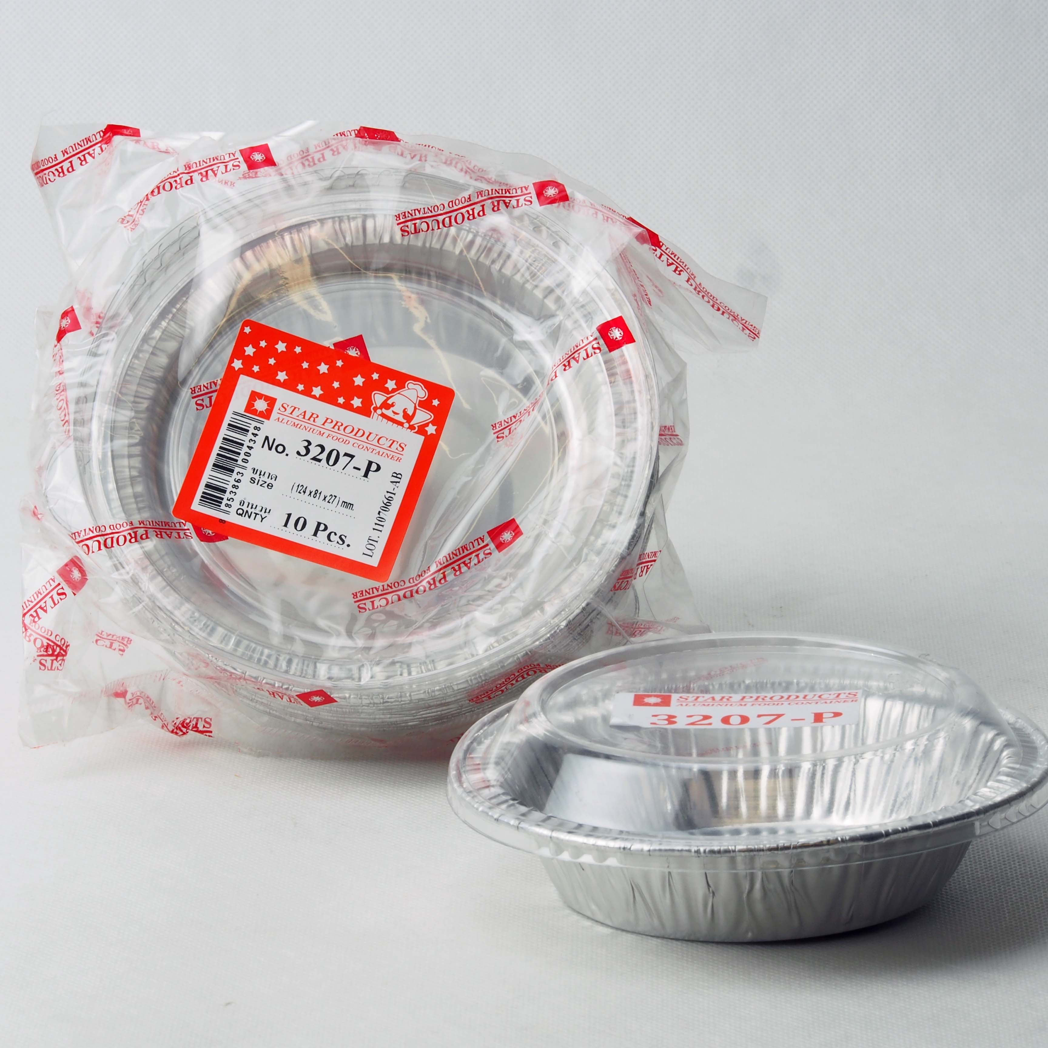 Foil cups with lids 165 ml.