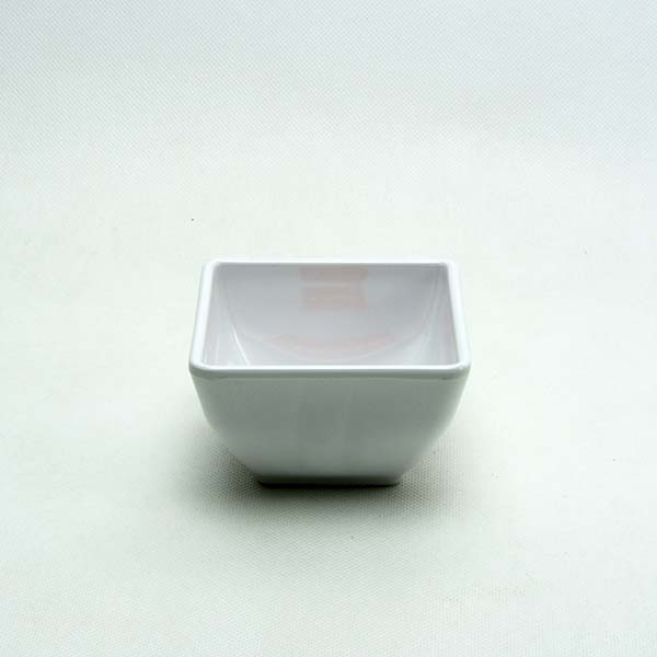 Square bowl 3.25 " White