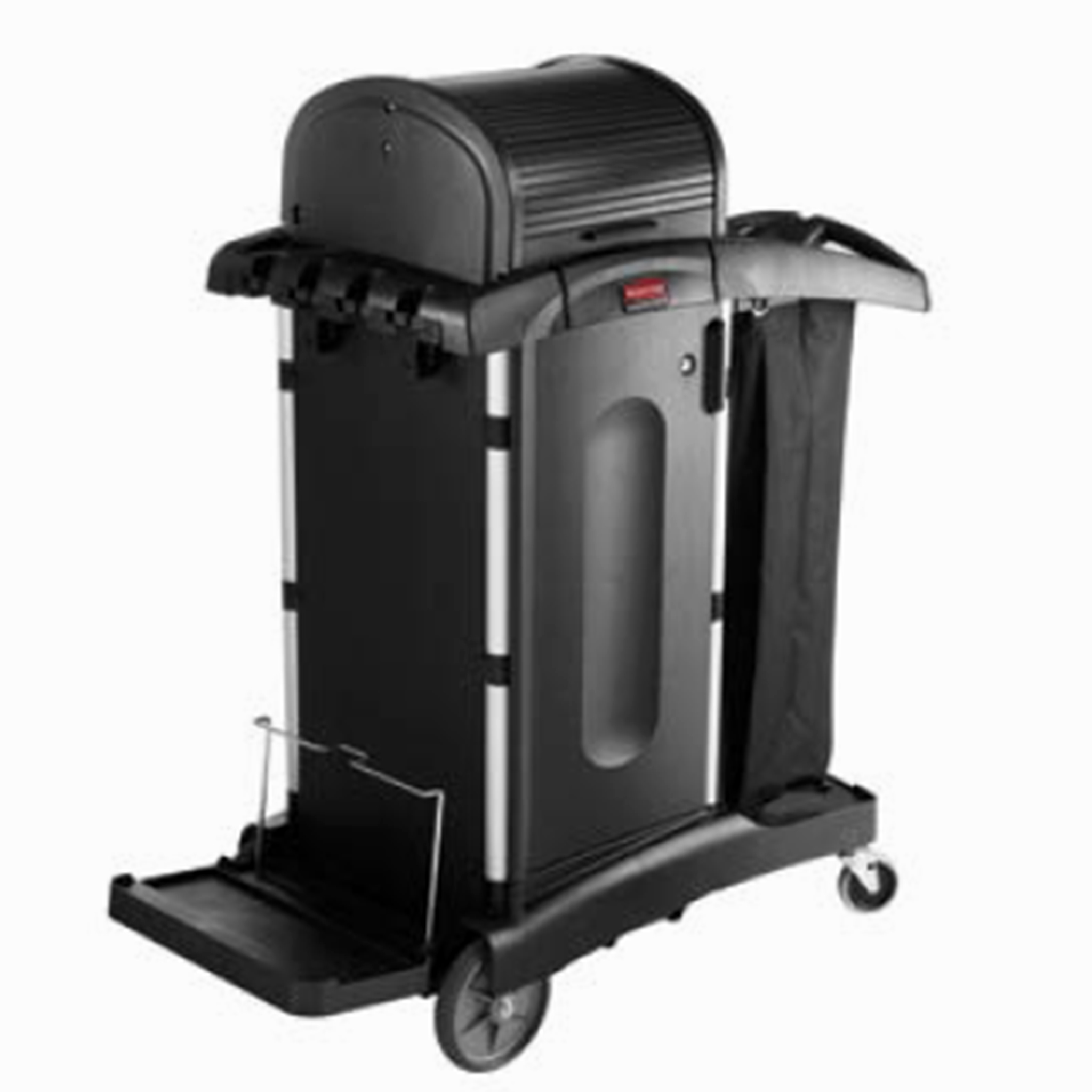 Executive Janitorial Cleaning Cart, High-Security