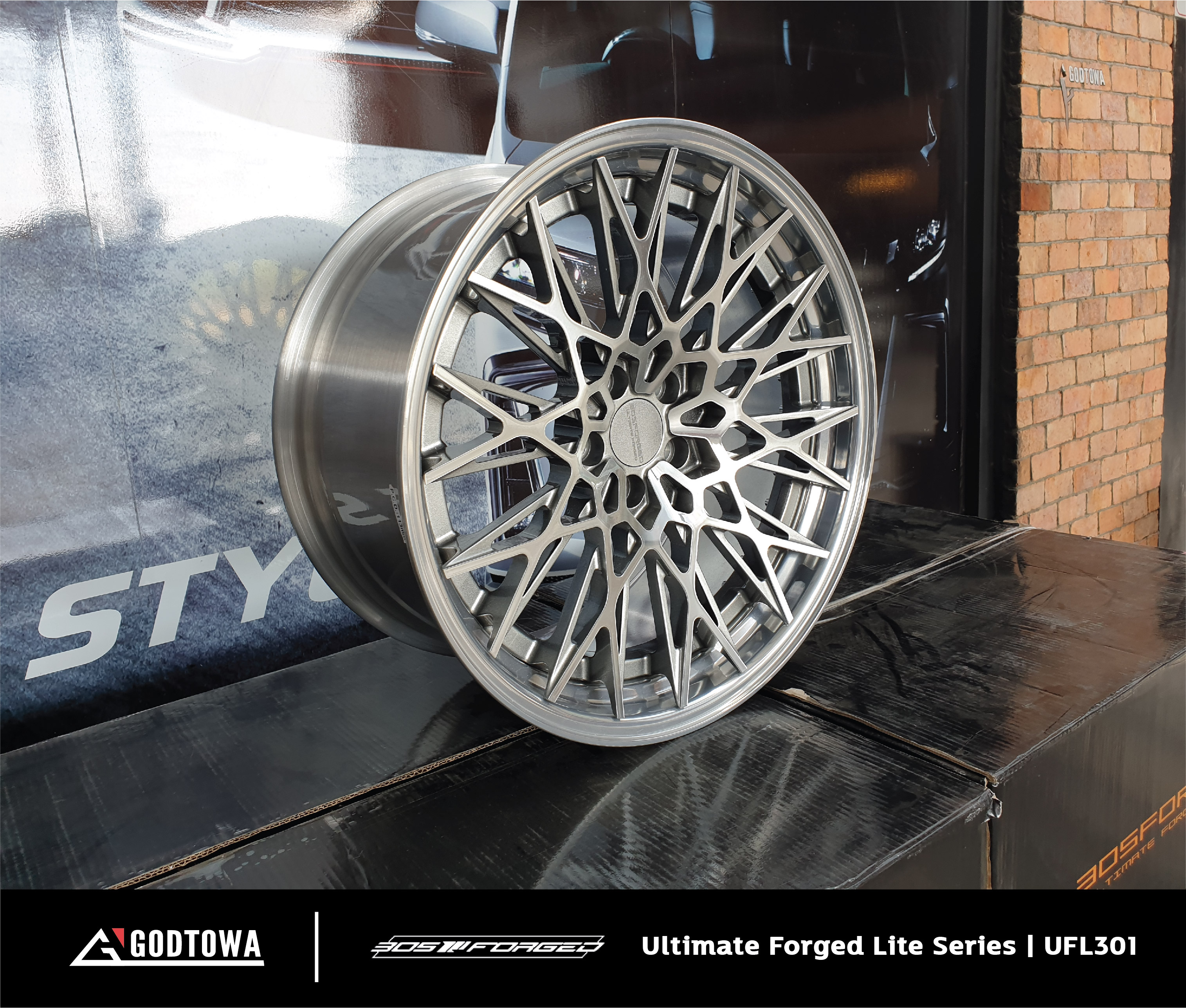 ล้อแม็กซ์ 305 Forged Ultimate Forged Lite Series | UFL301