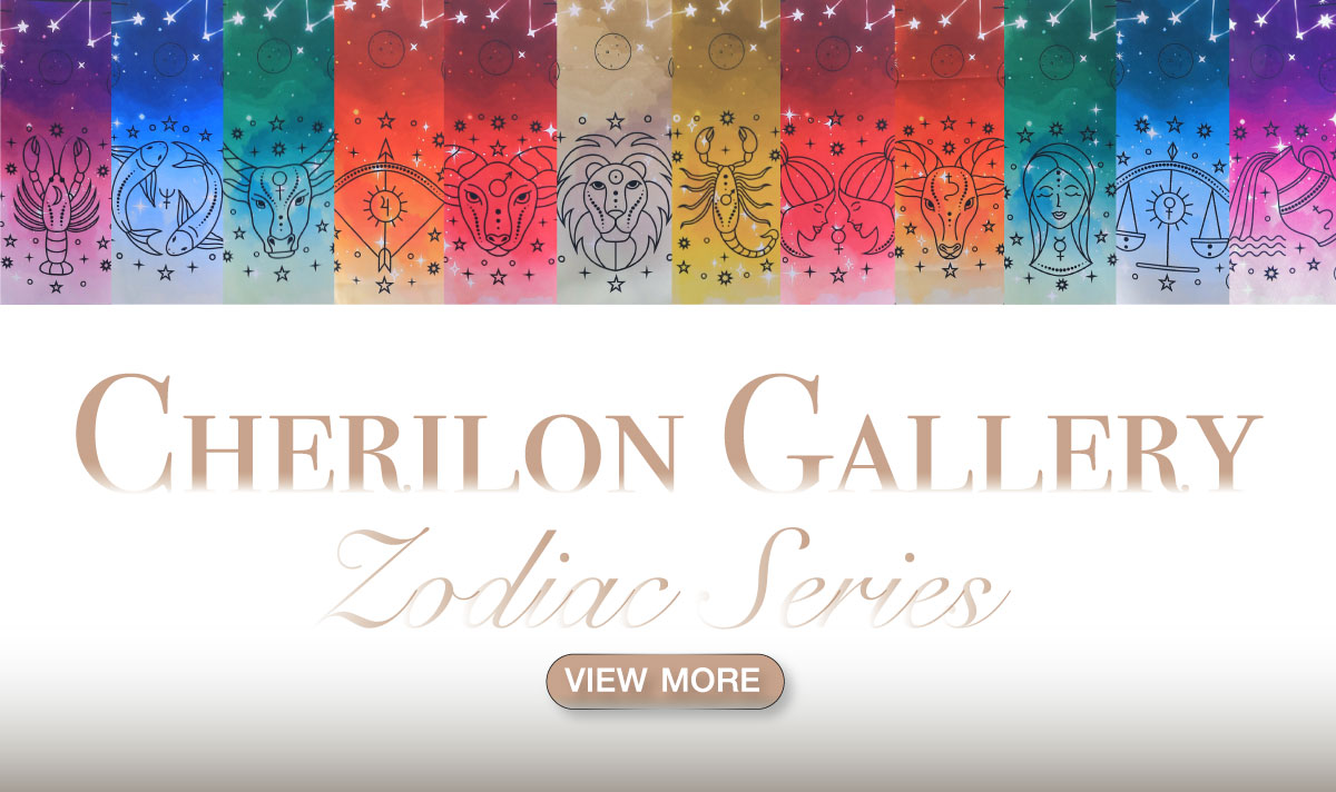 Cherilon Gallery ของขวัญเพื่อสุภาพสตรี ผ้าพันคอเสริมดวง ผ้าพันคอราศี