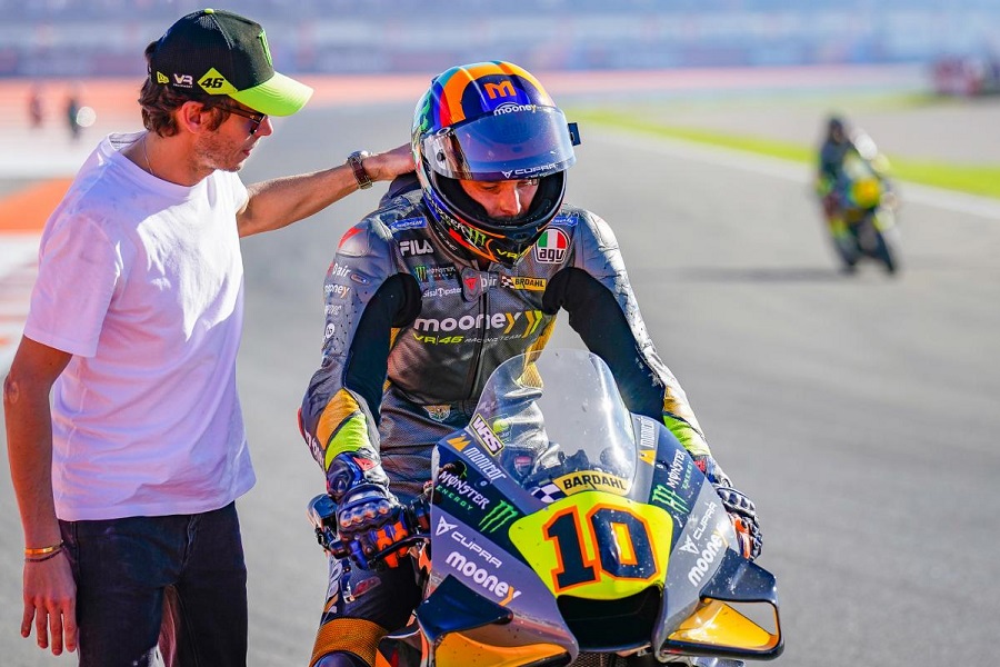 'ลูก้า มารินี' ไม่กดดันแข่ง MotoGP ภายใต้ทีมพี่ชาย 'วาเลนติโน รอสซี'