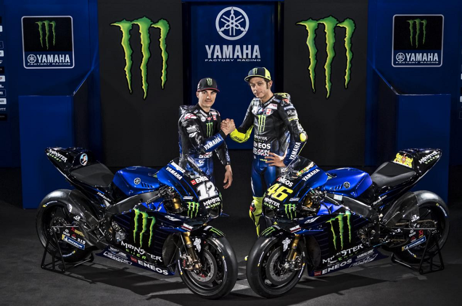 YAMAHA เปิดตัวรถแข่ง MotoGP 2019