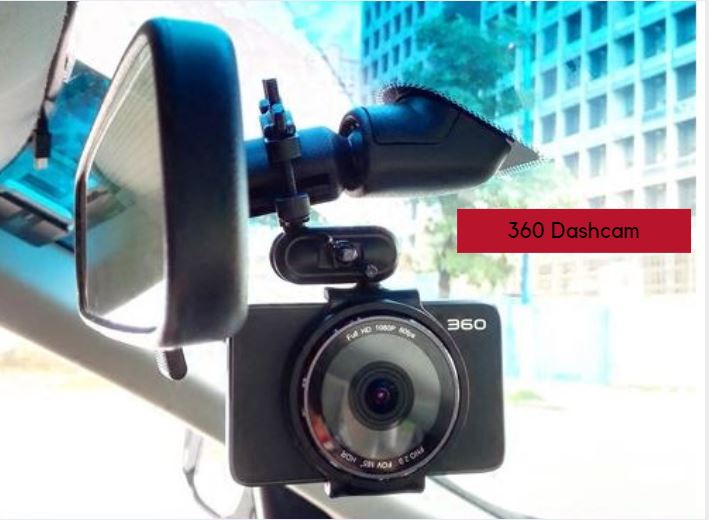 รีวิวกล้องติดรถยนต์ 360 Dashcam รุ่น J511C ฟรี! ขายึดกล้อง