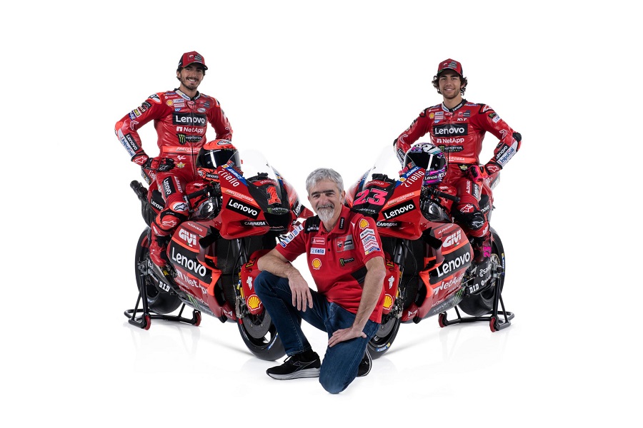 DUCATI เปิดตัวรถแข่ง MotoGP 2023