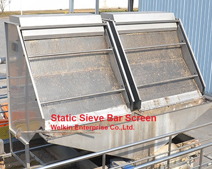 Static Screen (เครื่องดักเศษขยะออกจากน้ำเสีย)