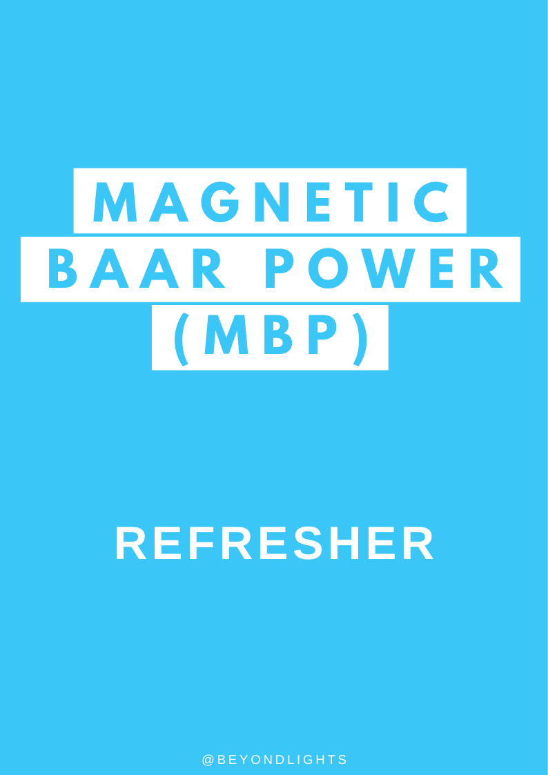 MBP REFRESHER