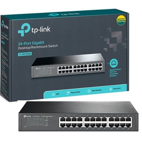 Tp-Link TL-SG1024D 24 Ports Gigabit Switch Hub – EasyPC