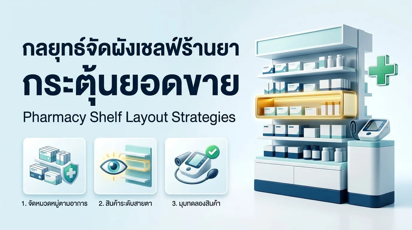กลยุทธ์การจัดผังเชลฟ์ เพื่อกระตุ้นการตัดสินใจ