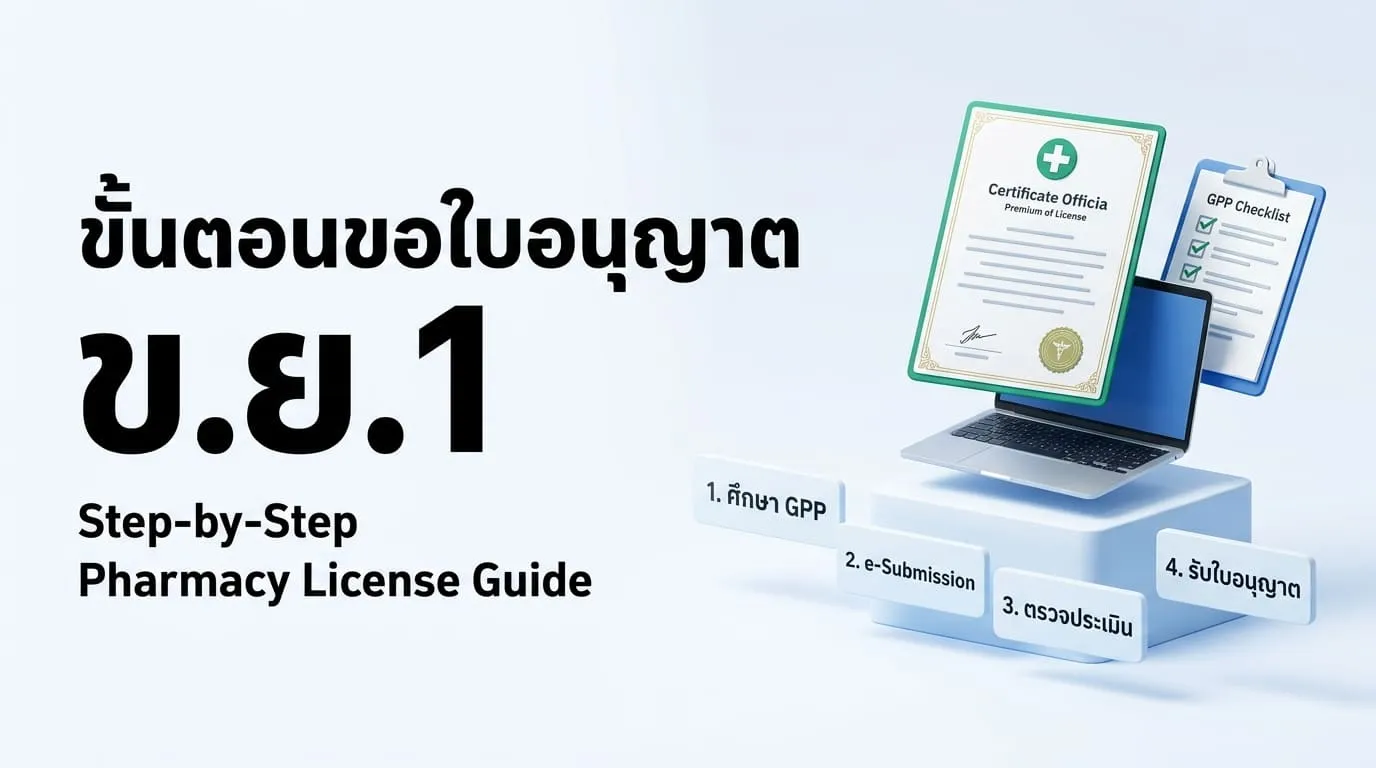 ขั้นตอนการยื่นขอใบอนุญาต ข.ย.1 แบบ Step-by-Step
