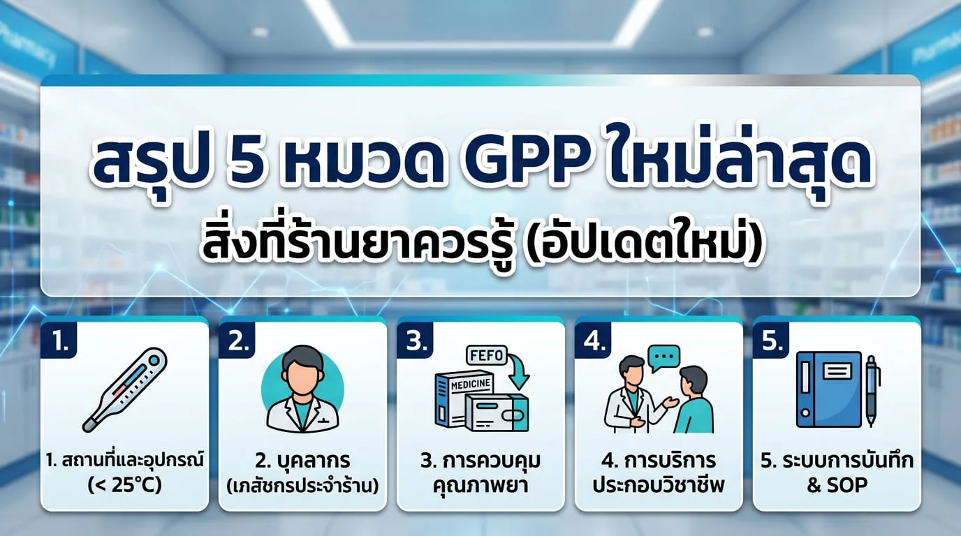 5 หมวดหมู่สำคัญของข้อบังคับ GPP ฉบับล่าสุด