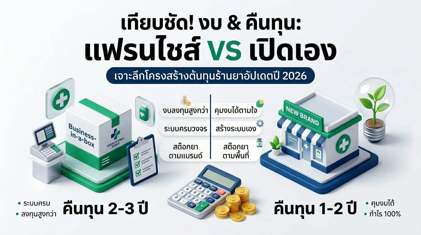 วิเคราะห์ต้นทุนและระยะเวลาคืนทุน (ROI) อัปเดตปี 2026
