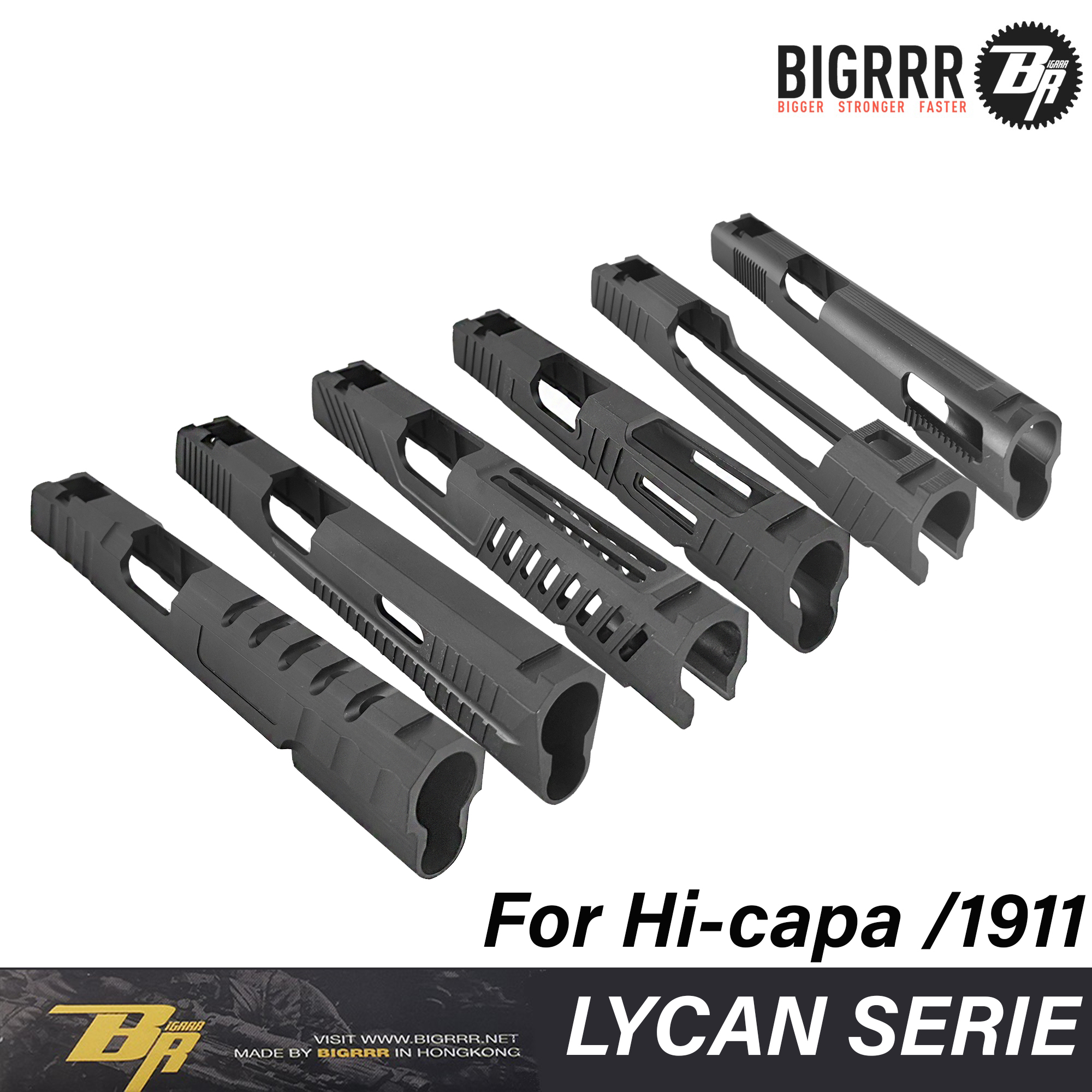 Bigrrr Lycan Slide Hi-capa 5.1 อลูมิเนียม