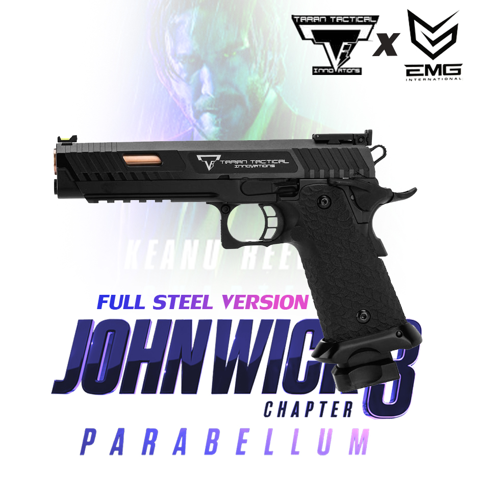 EMG JOHN WICK 3 TARAN TACTICAL™ 2011 COMBAT MASTER FULL STEEL - Bbgunzone