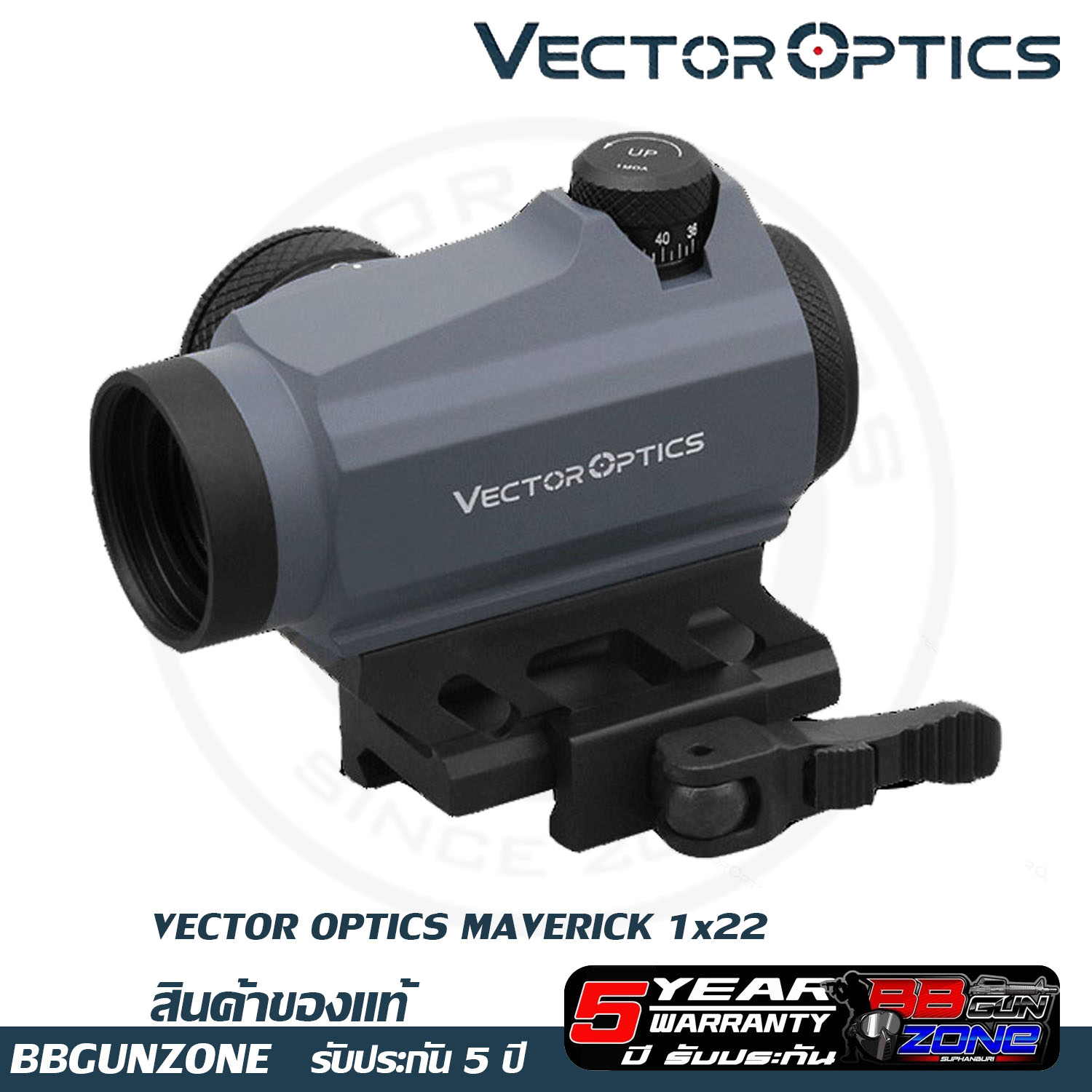 Vector Optics Maverick-II 1x22 GRA Reflex Sight Graphite