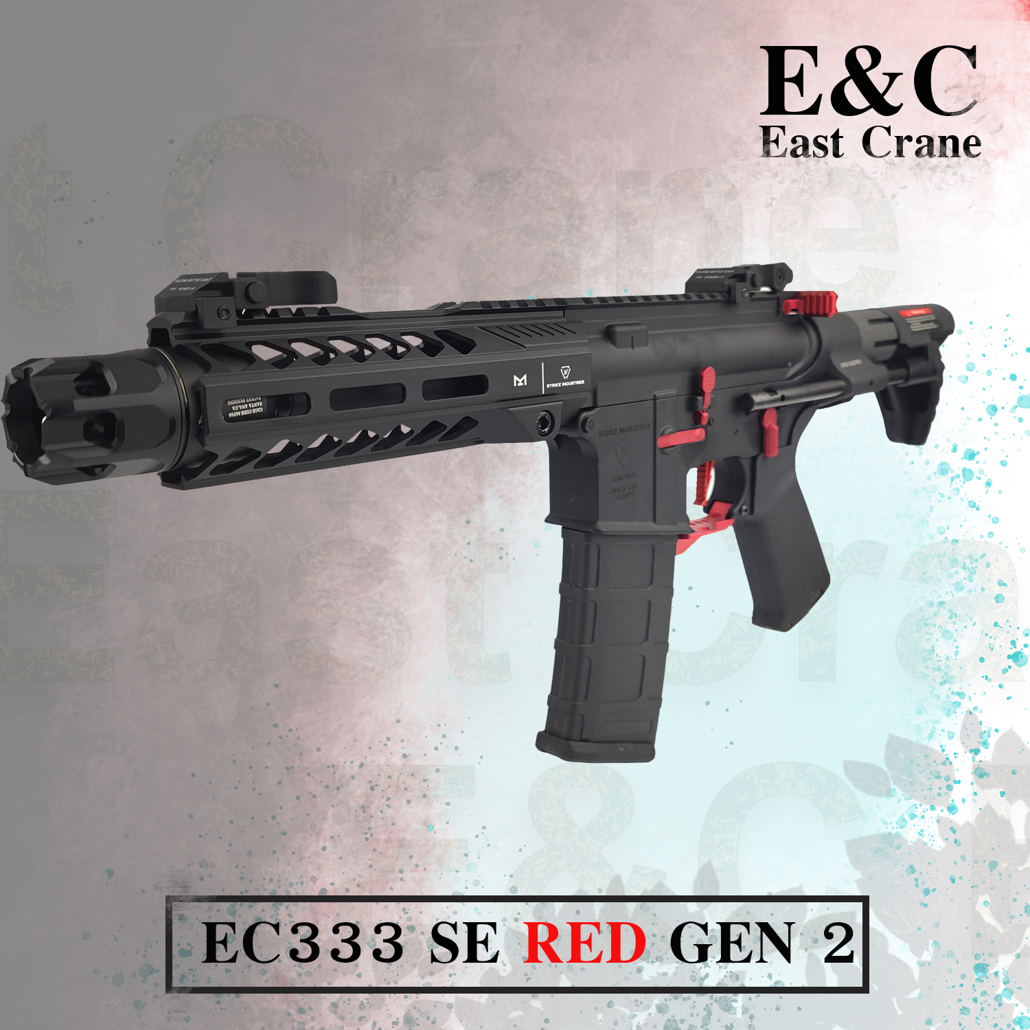 E&C 333 SE RED S2 Strike Industries PDW QD1.0
