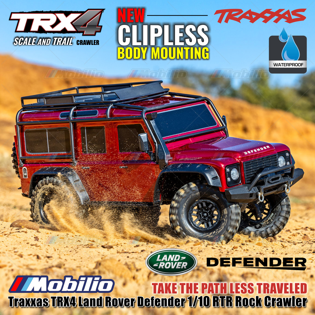 Traxxas TRX-4 Land Rover Defender 1/10 RTR Rock Crawler RC