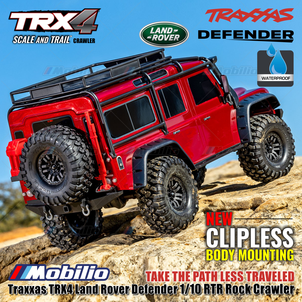 Traxxas TRX-4 Land Rover Defender 1/10 RTR Rock Crawler RC