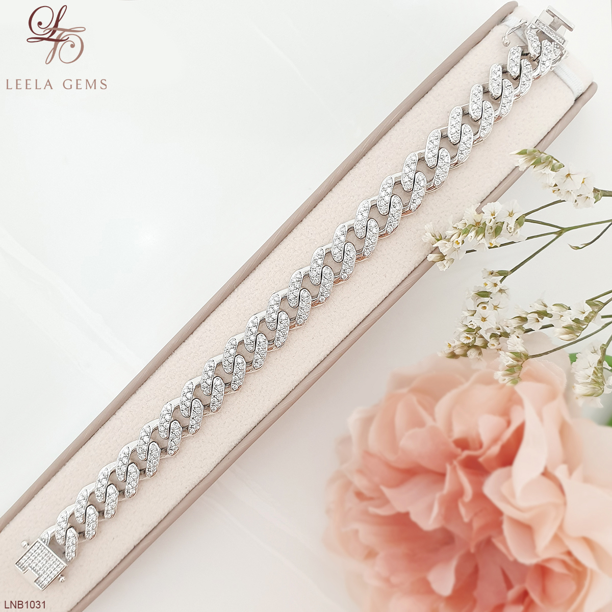 Diamond Chain & Link Bracelet