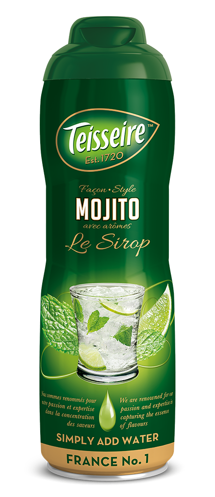 Teisseire Mojito syrup 60cl / ไซรัป เตสแซร์ กลิ่นโมจิโต้