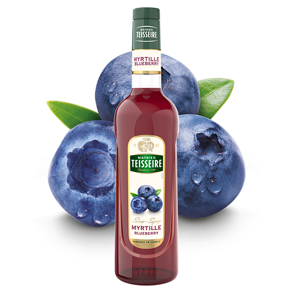 Mathieu Teisseire Blueberry syrup 70 cl / ไซรัป แมททิวเตสแซร์ กลิ่นบลูเบอร์รี่