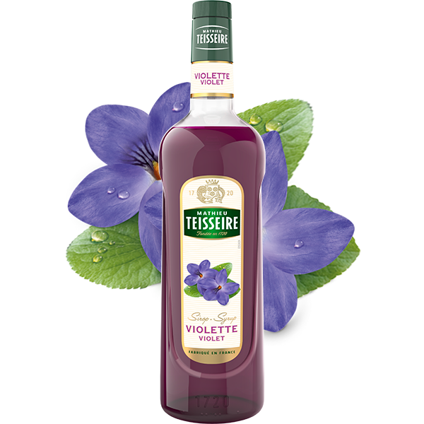 Mathieu Teisseire Violet syrup 100 cl / ไซรัป แมททิวเตสแซร์ กลิ่นไวโอเล็ต