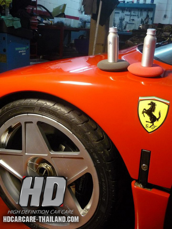 เคลือบแก้ว Ferrari เทคโนโลยีขั้นสูงจากประเทศสหรัฐอเมริกา