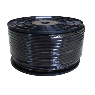 สายลม PU สีดำ 10mm. 100ม. - bawornpat
