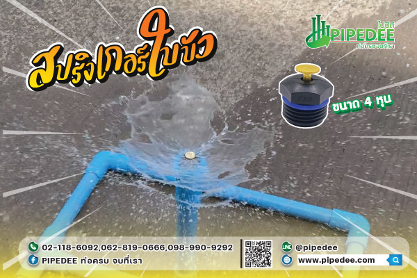 สปริงเกอร์ใบบัว สปริงเกอร์ใบบัว