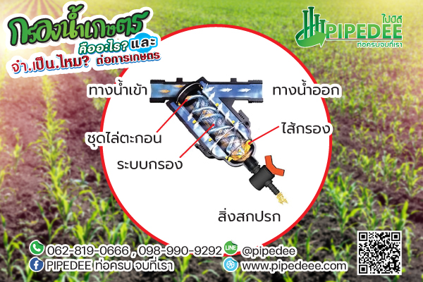 ส่วนประกอบ_กรองเกษตร ส่วนประกอบ_กรองเกษตร