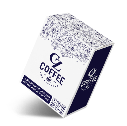 กล่องเมล็ดกาแฟ Brand : GZ Coffee