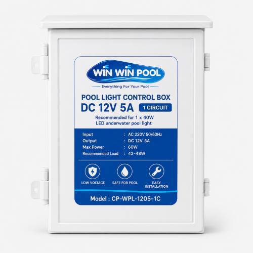 Pool Light Control Box DC 12V 5A CP-WPL-1205-1C