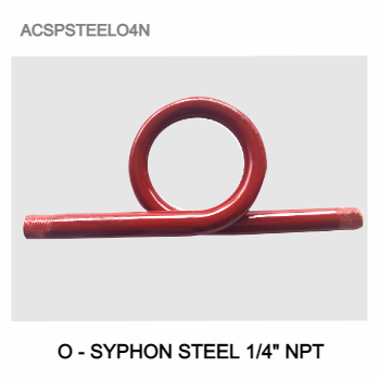 O-SYPHON STEEL 1/4" NPT