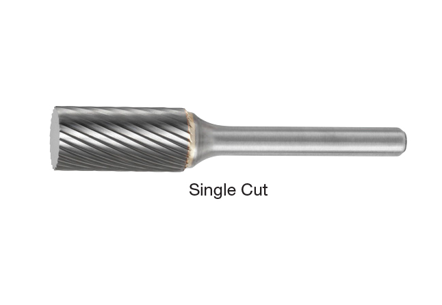 SA-M Cylindrical • Single-Cut Burs • Metric