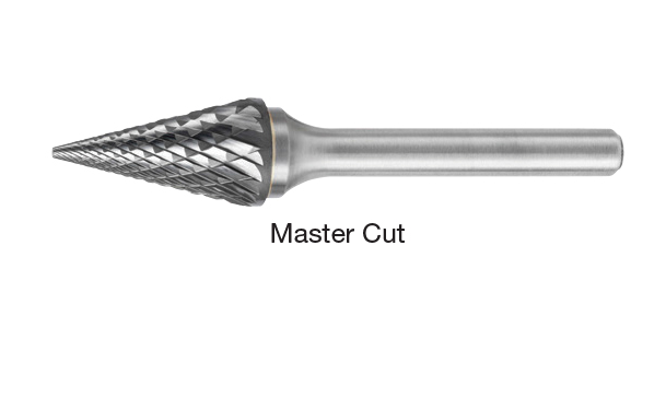 Series SM Pointed Cone • Master-Cut Burs • Inch