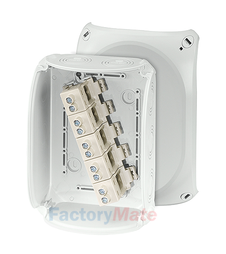 KF1616G : DK Cable junction boxes  ”Weatherproof“ for outdoor installation Cable junction box