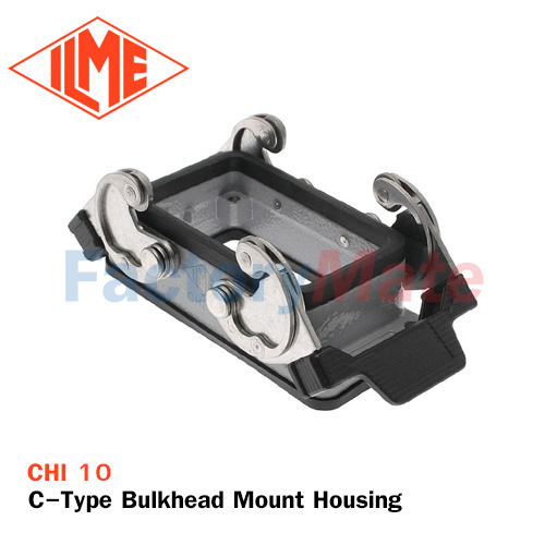 ILME CHI-10 C-Type Bulkhead Mount Housing, Size 57.27, Double Lever