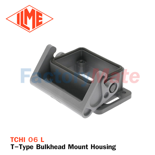 ILME TCHI-06L T-Type Bulkhead Mount Housing, Size 44.27, Single Lever