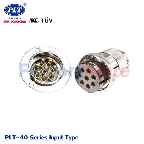 PLT-40 Series (Input Type) PLT Series Circular Connectors