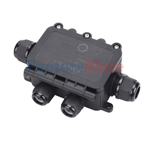 EW-M2068-4T Waterproof Junction Box wire connection