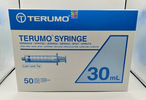 ไซริงค์เทอรูโม Terumo Syringe 30 mL ฉีดยาหัวล็อค